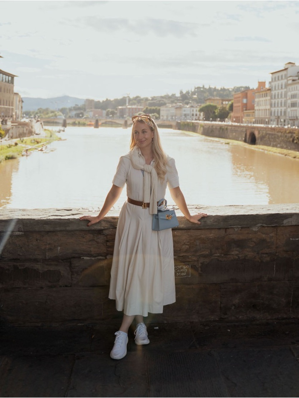 Karen Millen Cream Collared Maxi Dress with Short Sleeves - Picture 5 of 9